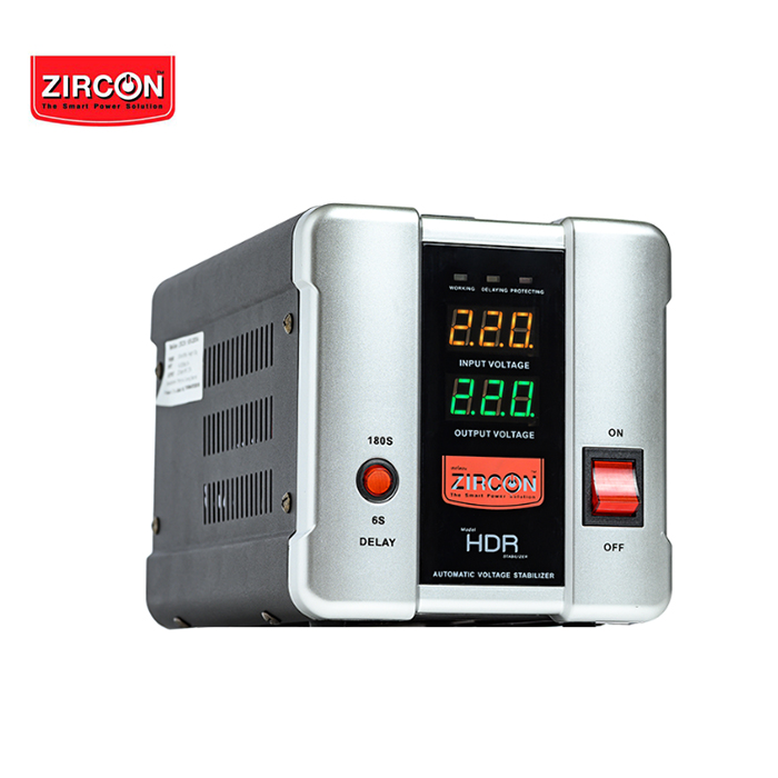 Zircon เครื่องปรับแรงดันไฟฟ้าอัตโนมัติ Automatic Voltage Stabilizer (AVS) รุ่น HDR 10000VA/8000W